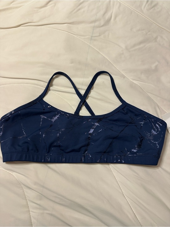 Beyond Yoga Other - Beyond Yoga Lost Your Marbles Sports Bra w/ Metallic Marble Print - NWT - Size L